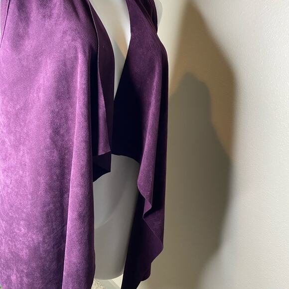 Calvin Klein purple cascading vest Large - Picture 5 of 8